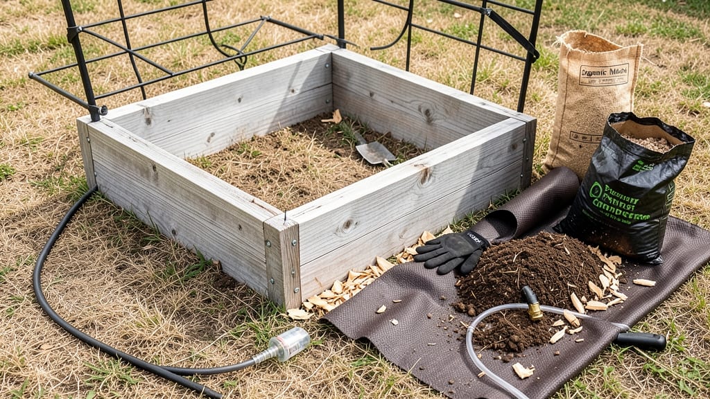 Raised Bed Vegetable Garden Supplies: Modular Frames for Effortless Plant Rotation