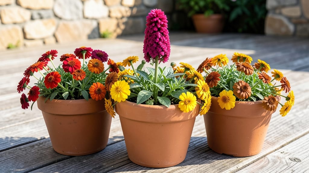 Sun-Loving Annual Container Display