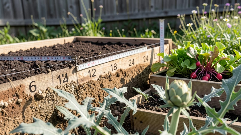 Optimal Raised Garden Bed Depth: Root Space Science and Plant-Specific Needs