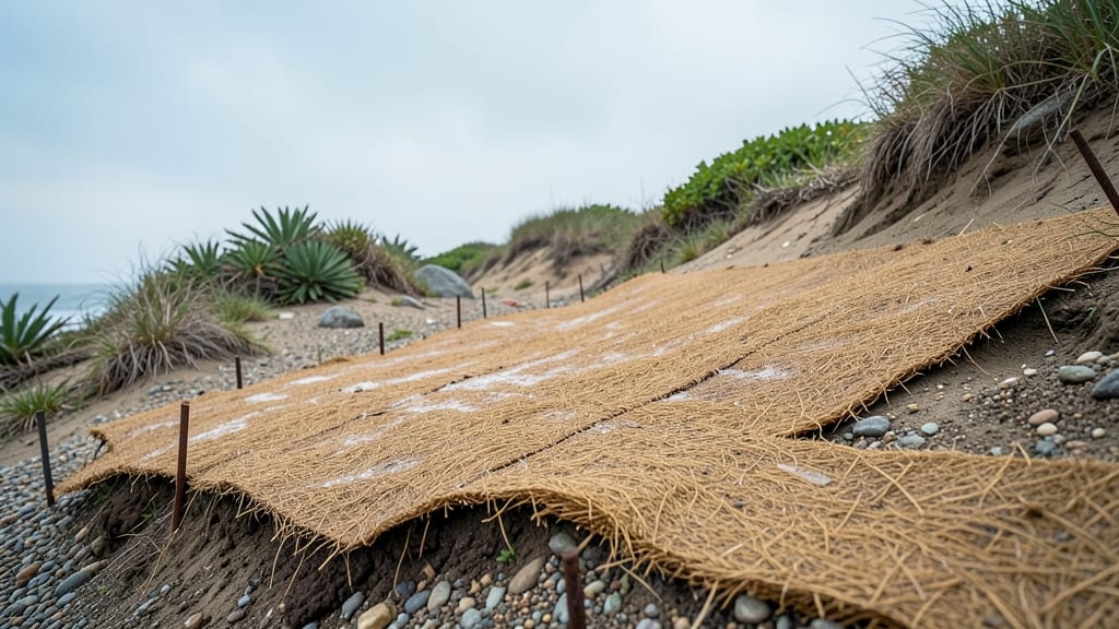 Coconut Coir Mats for Erosion Control