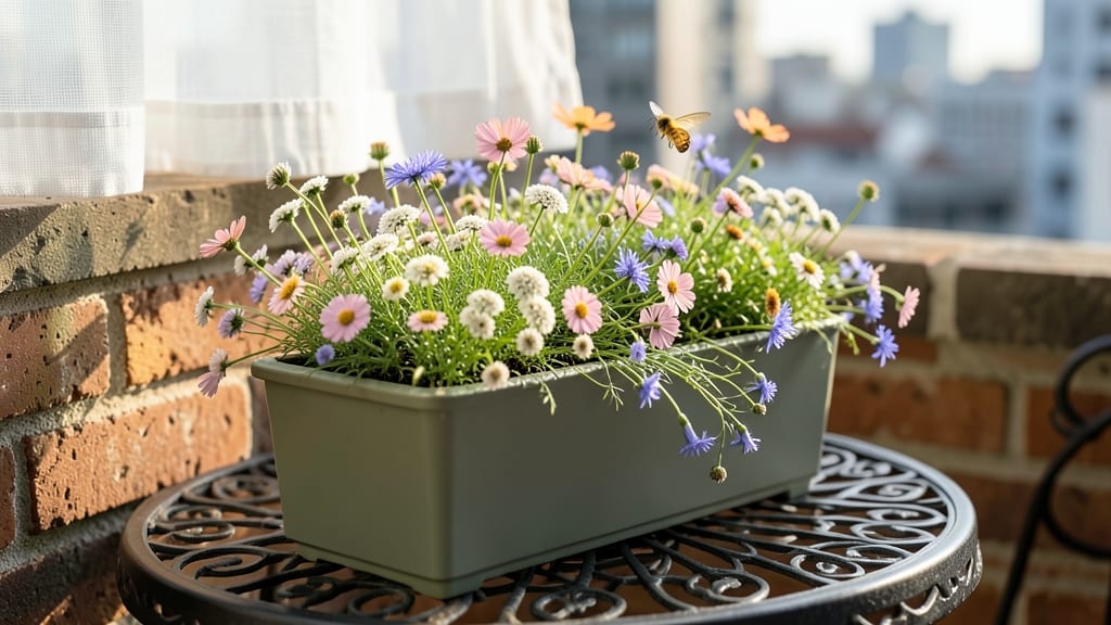 Container Wildflower Window Box