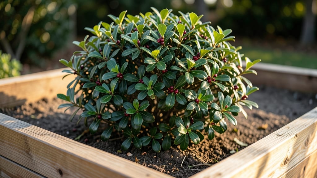 Dwarf Yaupon Holly for Year-Round Greenery