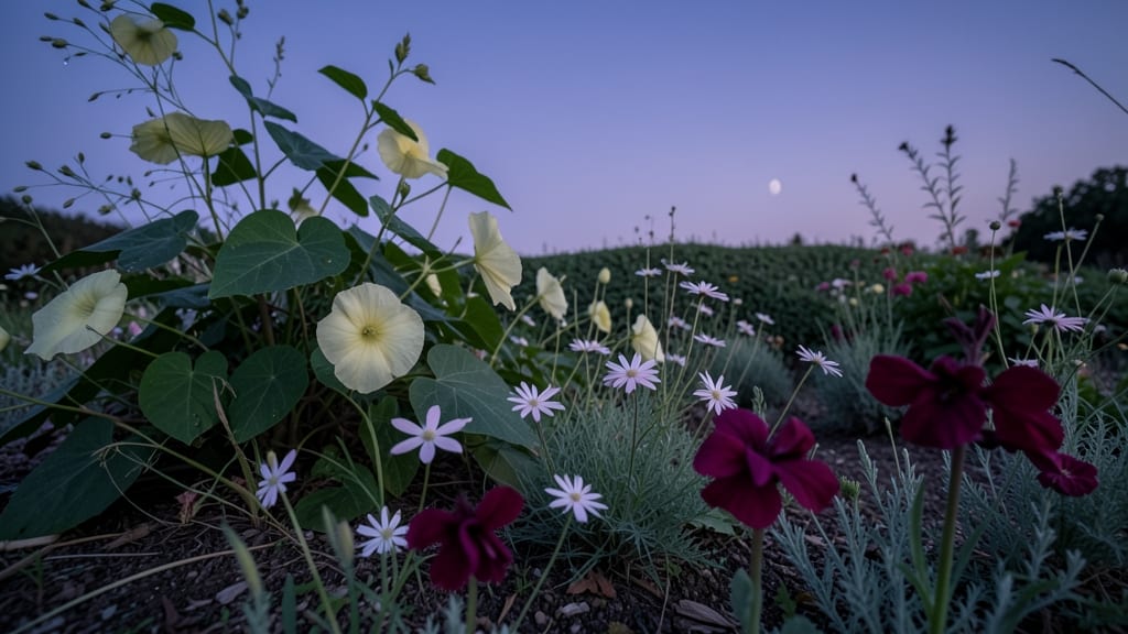 Moon Garden Night-Blooming Wildflowers