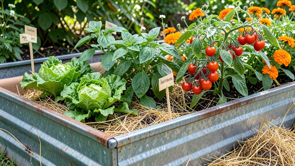 Raised Garden Beds With Galvanized Metal: Heavy-Duty Frames for Decades of Use