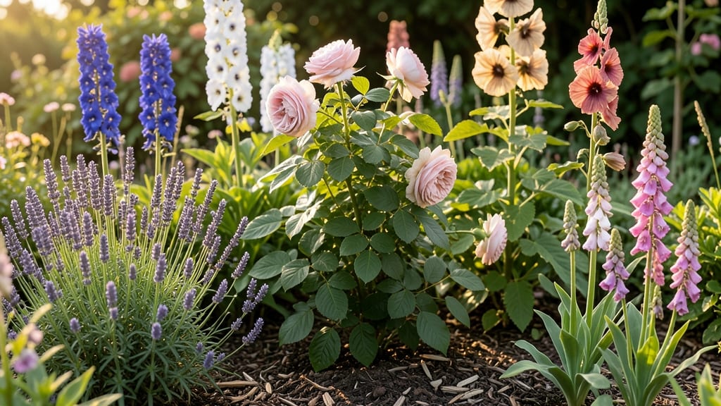 Cottage Garden Flower Bed Design: Whimsical Layers for Timeless Charm