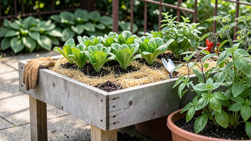 Raised Bed Containers: Modular Stacking System for Compact Urban Harvests