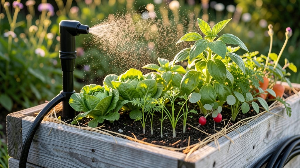 Raised Garden Bed Sprinkler: Precision Watering for Even Moisture Every Time