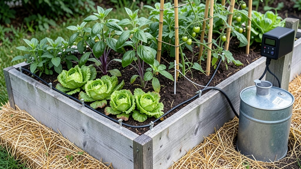 Raised Bed Automatic Watering Systems: Set-It-And-Forget Drip Efficiency