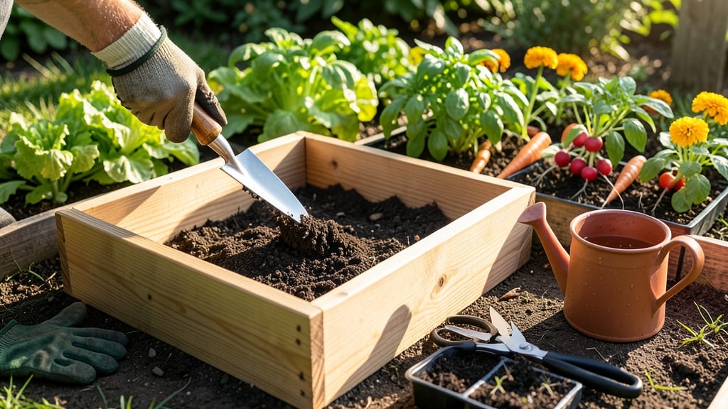 Garden Raised Bed Kit: Tool-Free Assembly for Year-Round Planting