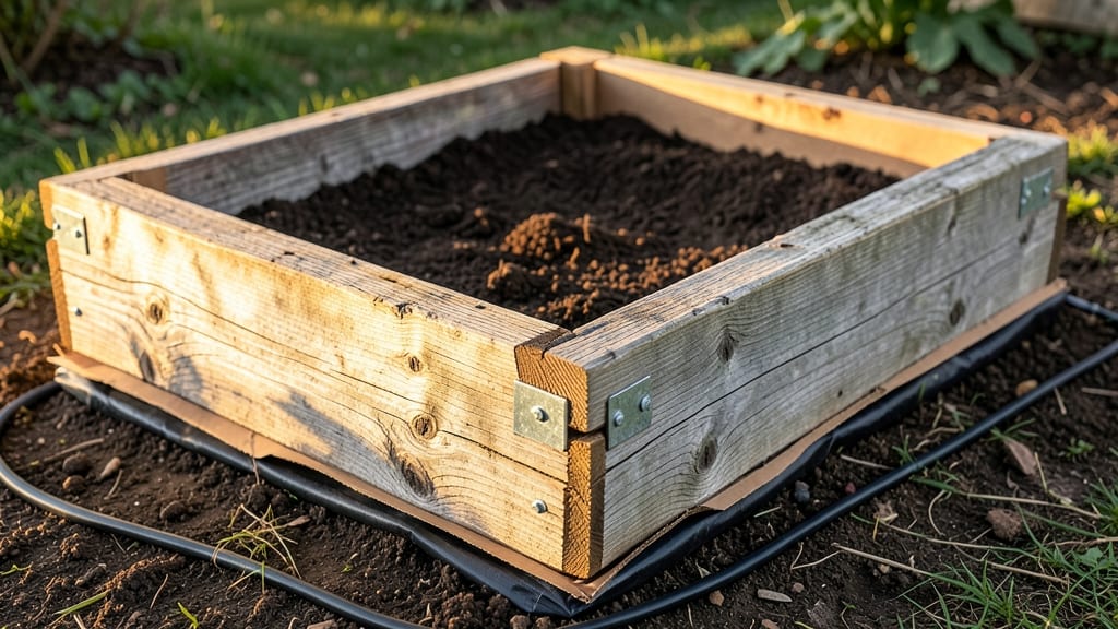 Raised Garden Beds Using Logs: Rustic Stability for Long-Term Plant Growth