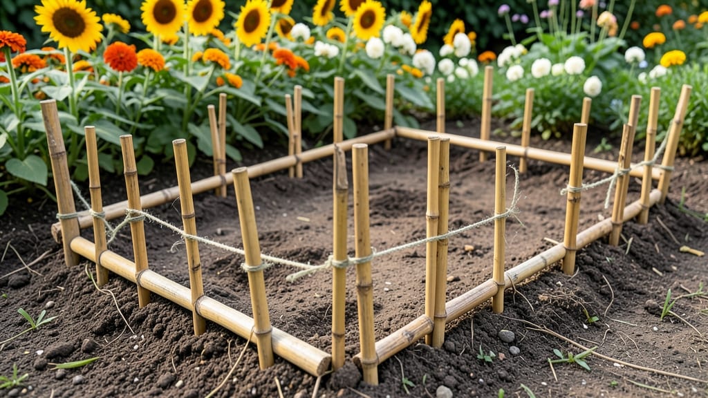 Bamboo Stakes and Twine