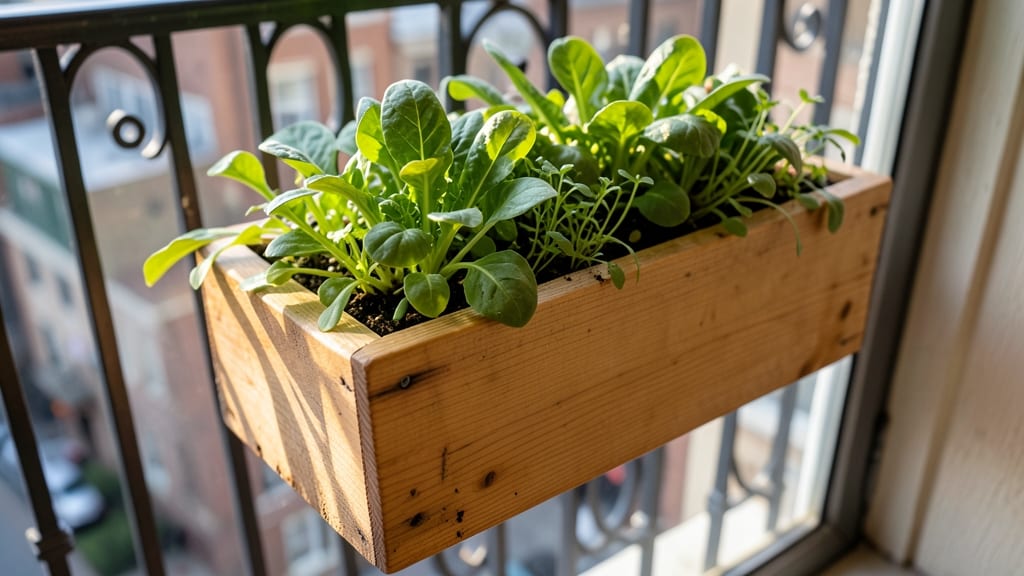 Window Box-Style Raised Bed