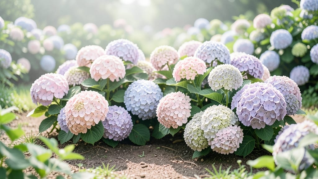Hydrangea Wedding-Inspired Bouquet Bed