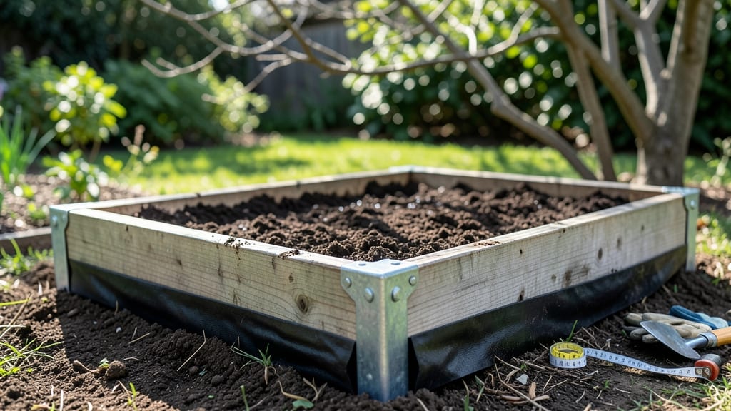 Raised Garden Bed Metal Corners: Rustproof Anchors for Windproof Stability