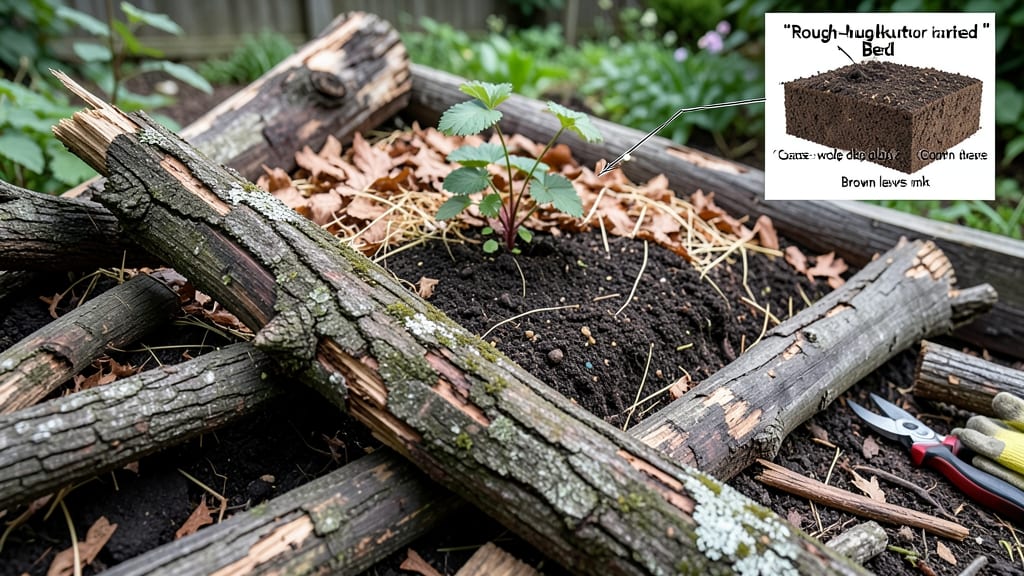 Hugelkultur Raised Bed Layers: Carbon-Rich Soil Science for Year-Round Plant Thriving