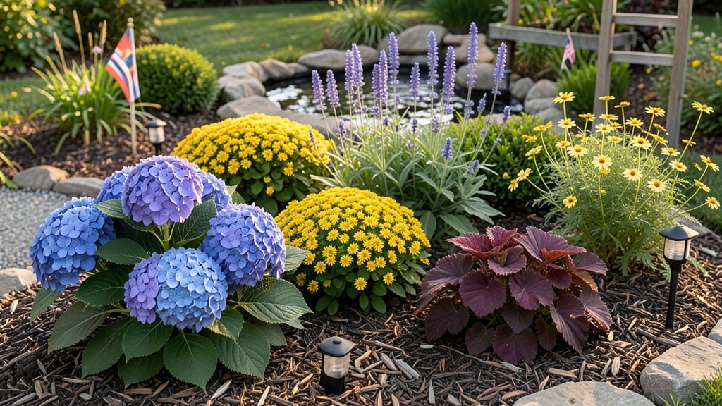 Mound Garden Bed Ideas: Tiered Planting Plans for Pollinators & Year-Round Color