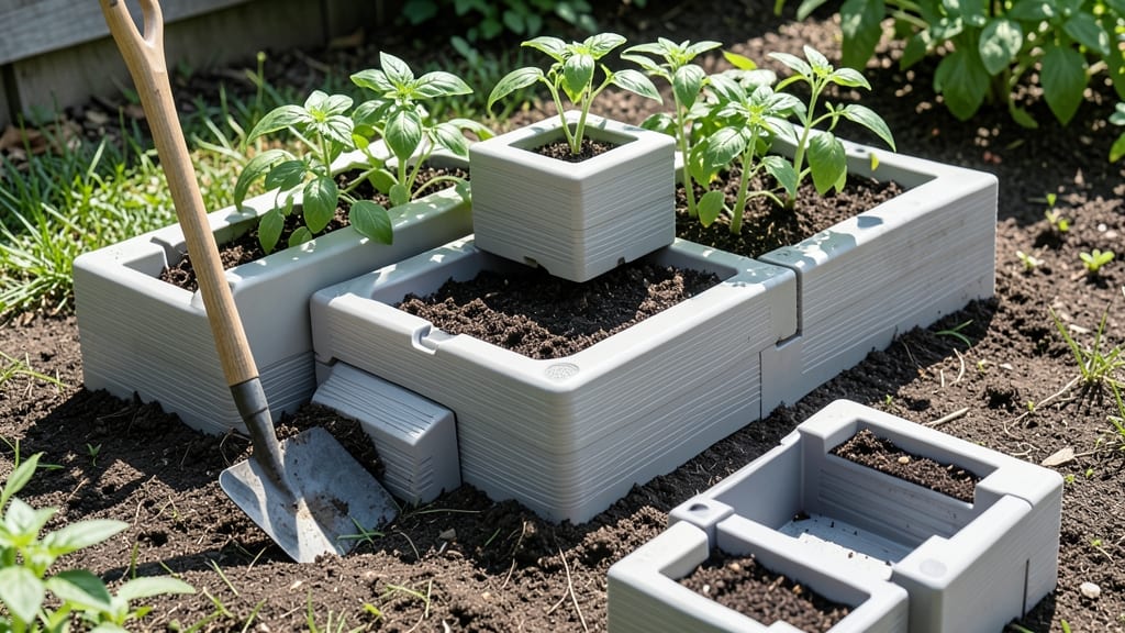 Modular Stacking Planters