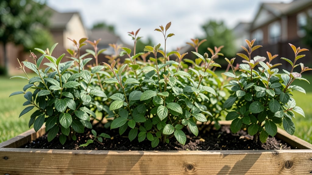Edible Privacy Planter With Fruit Shrubs
