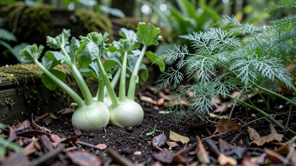 Fennel and Dill Aromatic Shade Layout