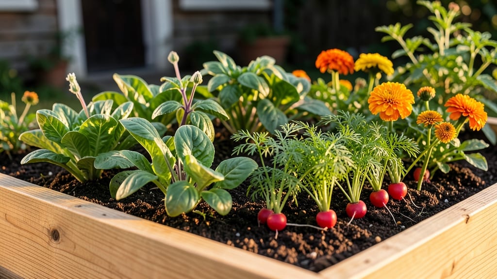 Raised Bed Planter: Modular Cedar Frames for Customizable Plant Heights and Frost-Proof Growth