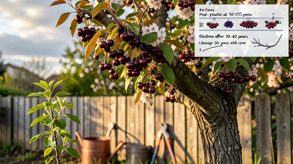 How Long Do Cherry Trees Produce Fruit: Lifespan Stages and Peak Bearing Years