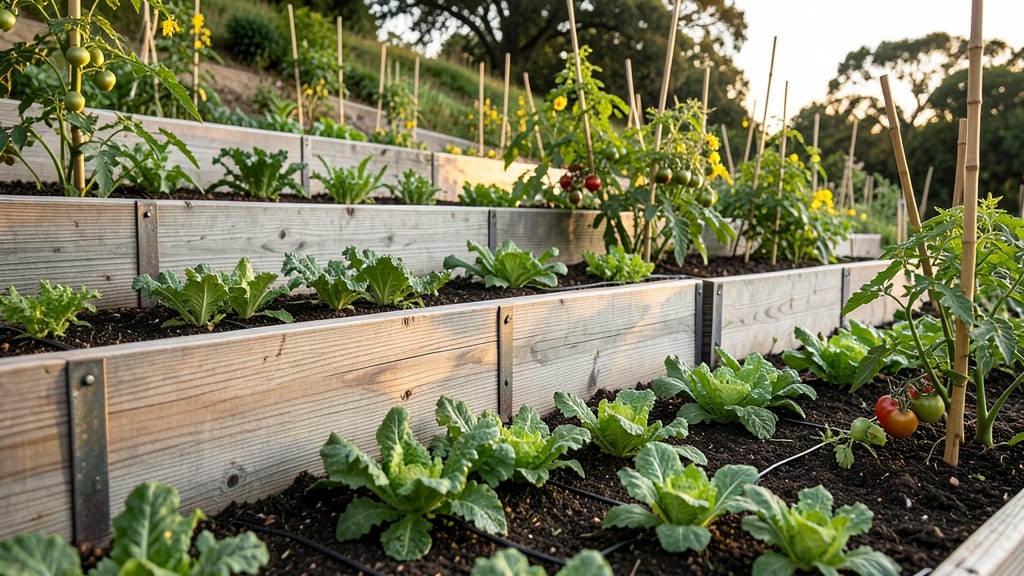 Tiered Raised Bed System