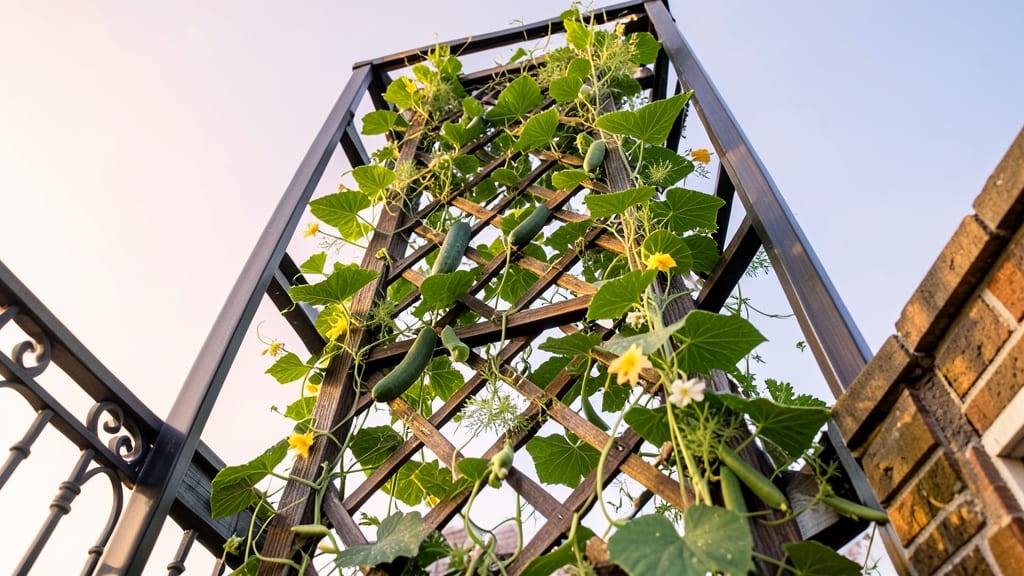 Vertical Trellis Tower Garden