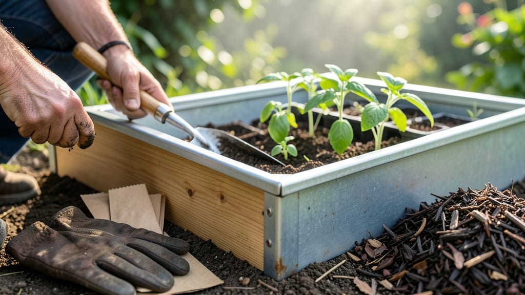 Galvanized Steel Raised Garden Bed DIY: Rust-Proof Frames for Year-Round Planting Success