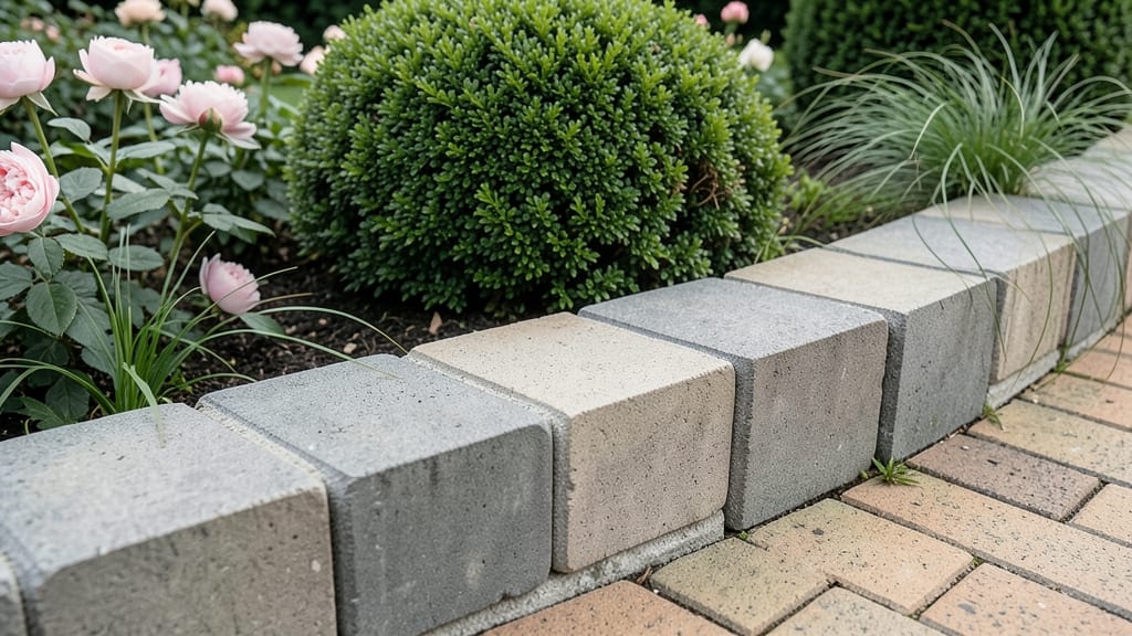 Concrete or Brick Curbstone Edging