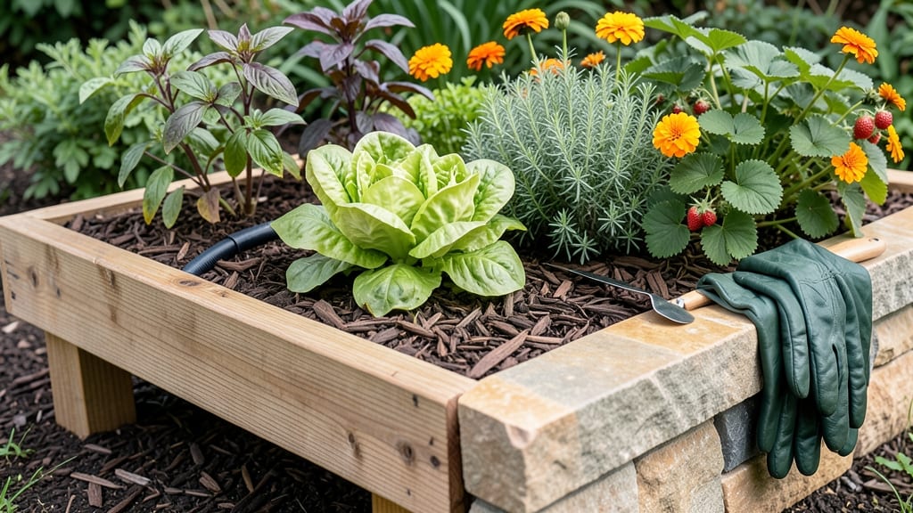 Raised Planter Bed Design: Modular Cedar Frames for Customizable Planting Zones