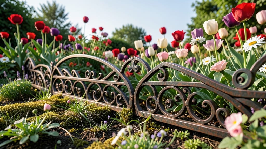 Wrought Iron Garden Edging