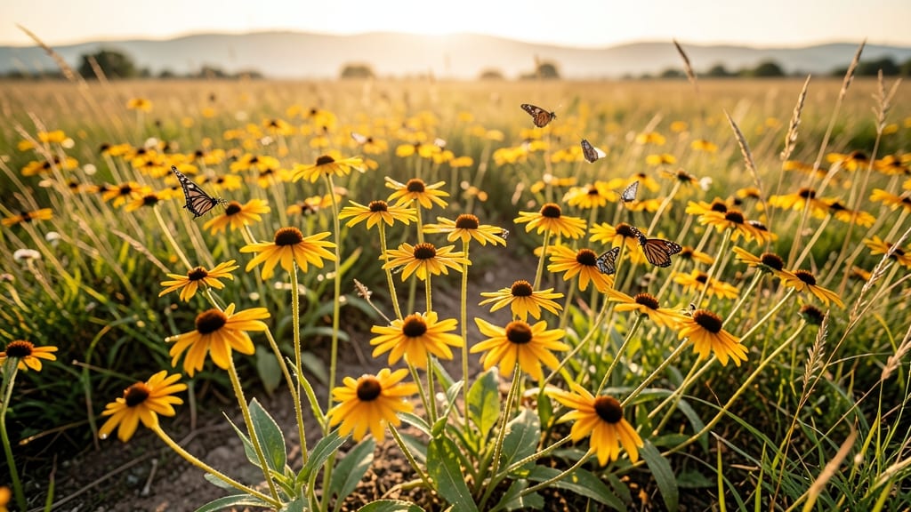 Black-Eyed Susan Meadow Garden