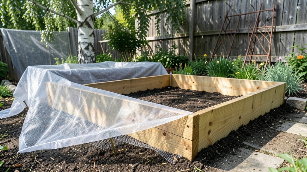 4x4 Raised Bed Cover: Frost-Proof Shield for Extended Plant Growth