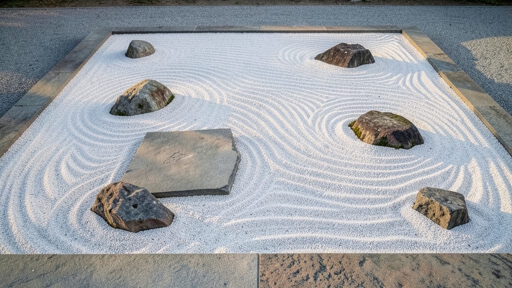 Japanese Zen Rock Garden
