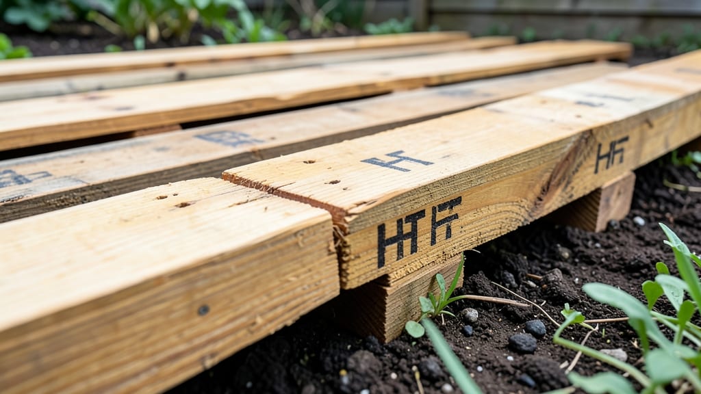 Pallet Wood Slats with Stain