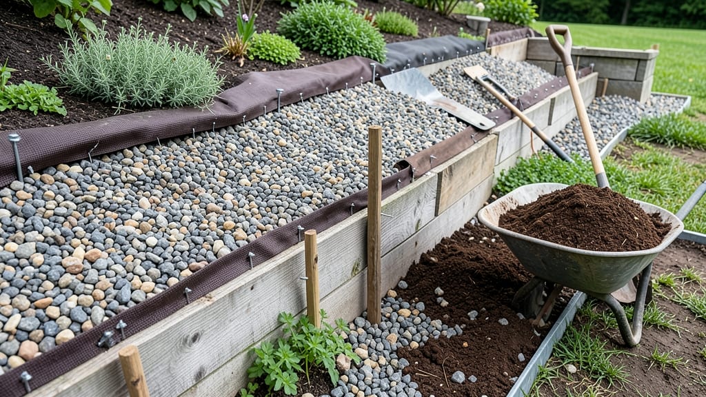 How to Build a Garden Bed on a Slope: Terraced Layers for Stable Planting