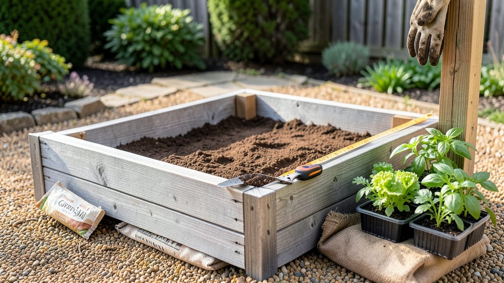 8x4x2 Raised Garden Bed: Exact Soil Cubic Feet and Cost-Saving Tips