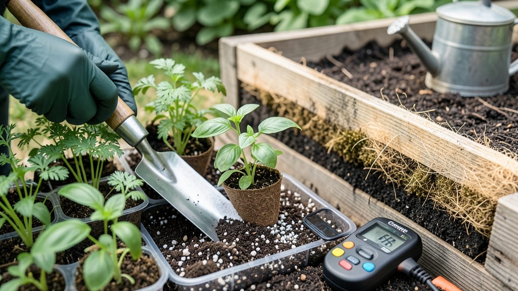 Raised Bed Vegetable Soil Mixture: Layered Loam Ratios for Heavy Feeders & Root Crops