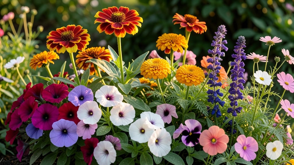 Flower Bed Annuals: Bold Color Blooms That Thrive All Season
