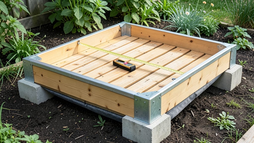 Raised Garden Bed Base: Modular Cedar Frames for Frost-Proof Planting