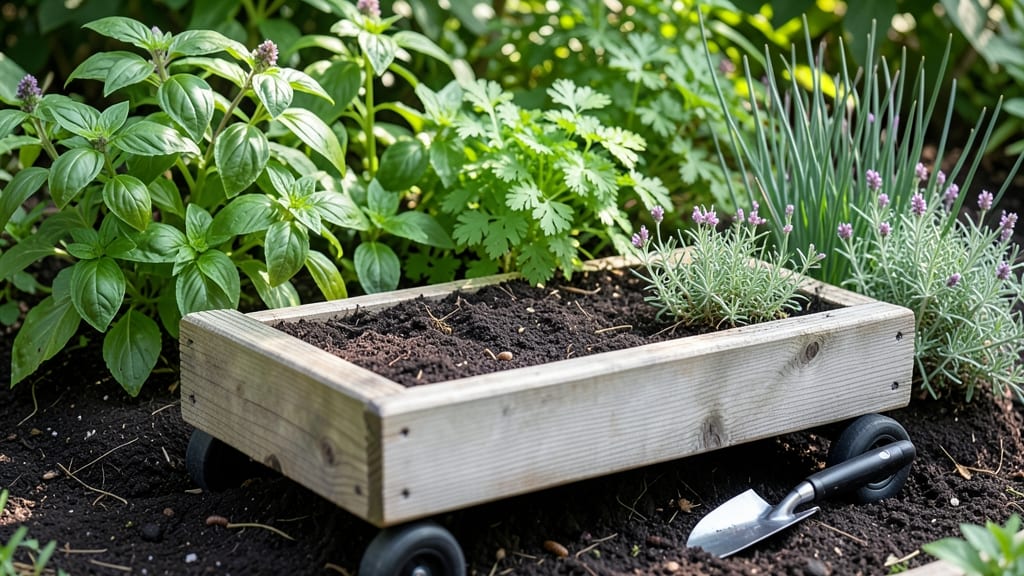 Elevated Garden Beds On Wheels: Portable Year-Round Growing System