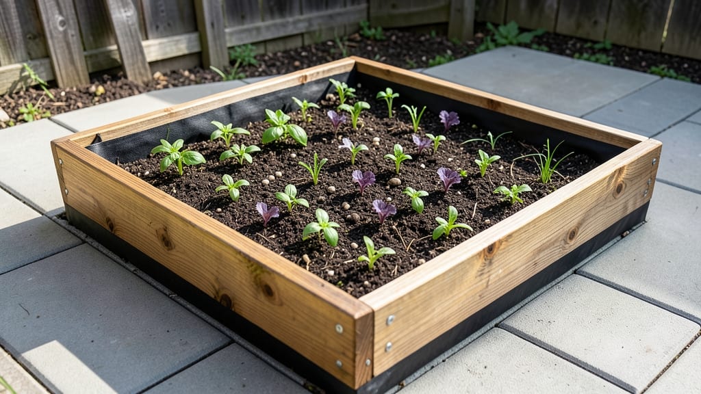 U-Shaped Raised Bed Corner