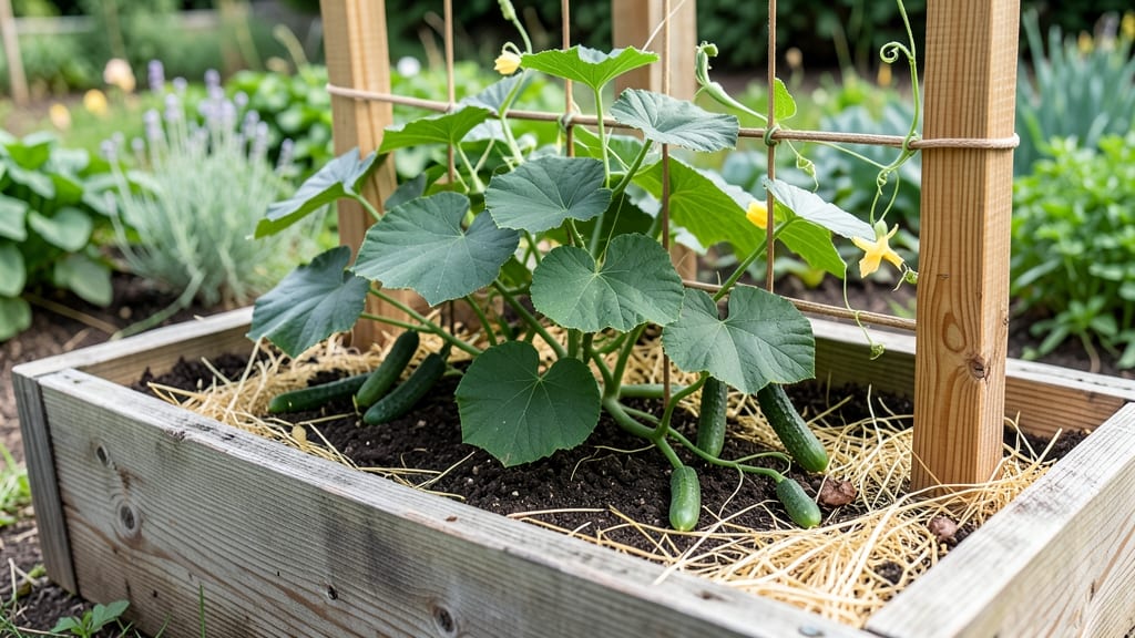 Raised Bed Trellis: Climbing Plant Support That Doubles Your Harvest Space