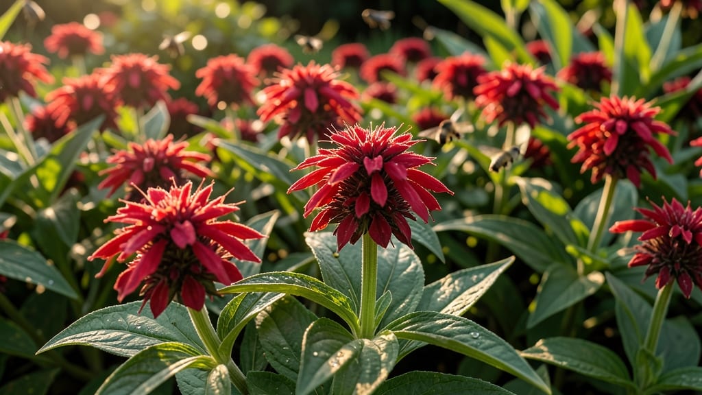 Bee Balm Flowers for Vibrant Defense