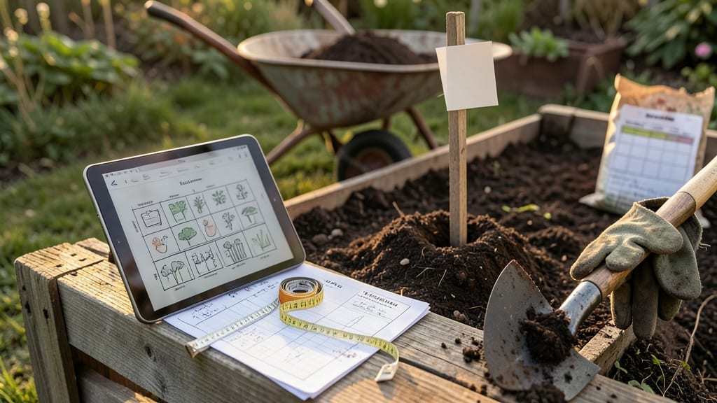 Free Raised Bed Garden Planner: Precision Grid for Plant Spacing and Yield Optimization
