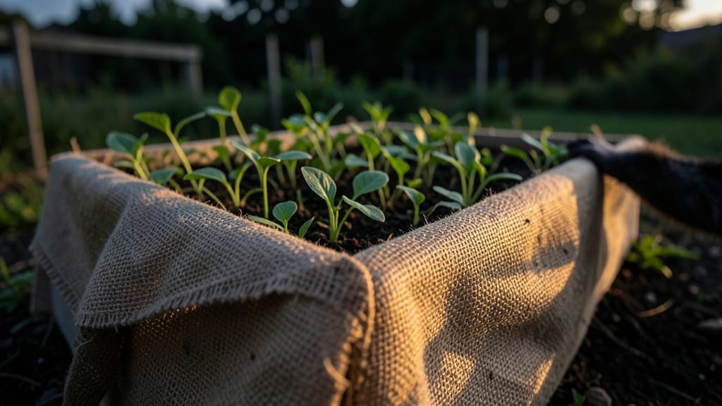 Burlap Sack for Pest Barrier