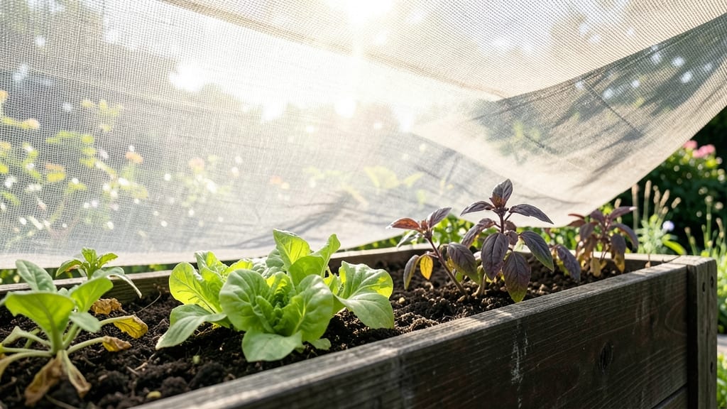 Shade Cloth with Adjustable Density for Heat Control