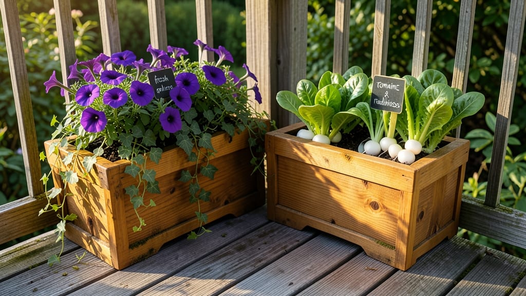 Cedar Window Box Planters