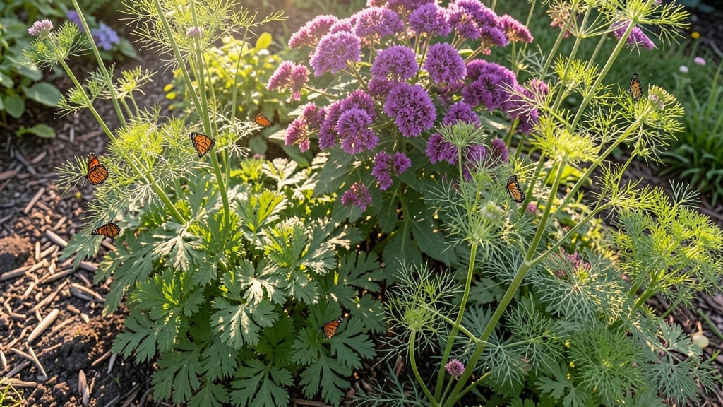 Butterfly Bush and Host Plant Layer