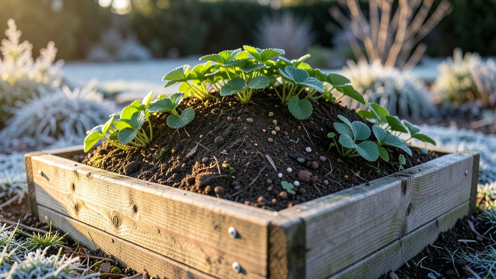 Mound-Shaped Raised Bed